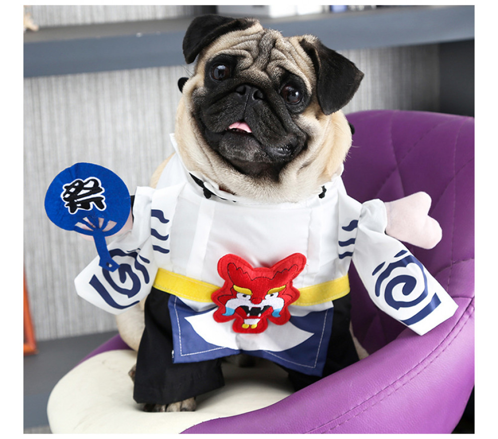 Big Tengu Dog Costume Pet Halloween Clothing