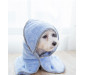 Absorbent Bathrobe Hooded for Cat and Dog