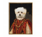 Custom Pet Portraits Lady Design Renaissance Pet Portraits Painting