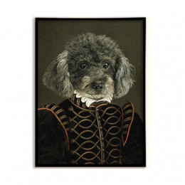 Count Design Royal Pet Portraits Custom Dog Portrait Painting