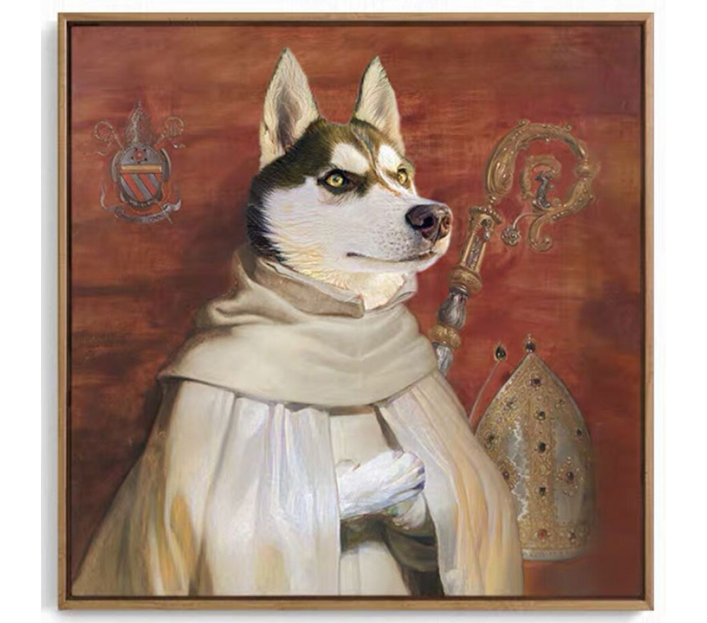 Noble Custom Dog Portraits Renaissance Pet Portraits