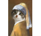 Custom Pet Portraits Girl With Pearl Earrings Fancy Renaissance Pet Painting