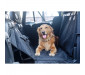 Rear Car Seat Covers for Dogs with Seat Belt Holes