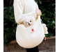 Small Dog Carrier Bag Soft Canvas Pet Sling Tote