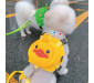 Yellow Duckling Backpack for Small Dogs