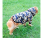 Winter Dog Coat with Hood Zippered Large Dogs Jackets