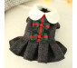 Christmas Bowknot Dress for Small Dogs
