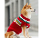 Christmas White Balls Dog Sweater for Small Medium Dogs