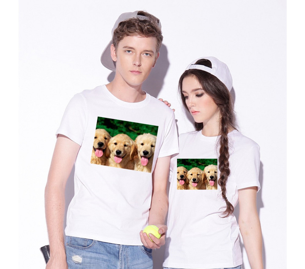 Custom Photo T Shirts Personalized Print Memorial Shirt with Dog Pictures