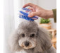 Dog Bath Brush with Shampoo Storage Soft Silicone Grooming Scrub