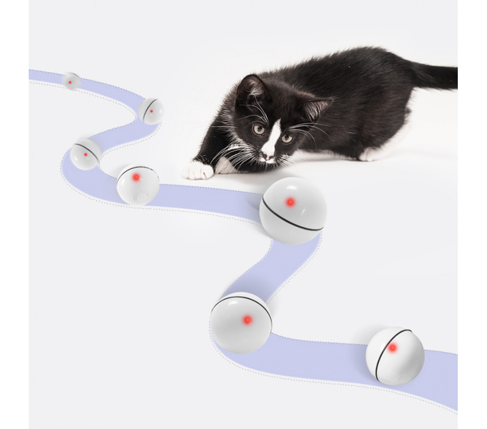 Automatic Cat Ball Toy Moving Cat Interactive Toys 