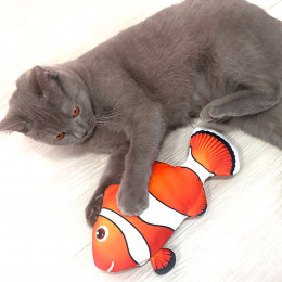Electronic Fish Toy for Cats Catnip Kicker Fish Toy