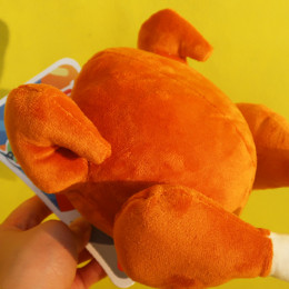 Happy Fast Food Roasted Chicken Plush Chew Toy