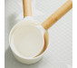 INS Style Bamboo Handle Dog Food Spoon