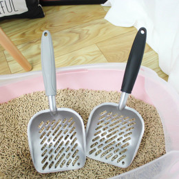 Cat Litter Scoop Metal Poop Shovel with Small Holes