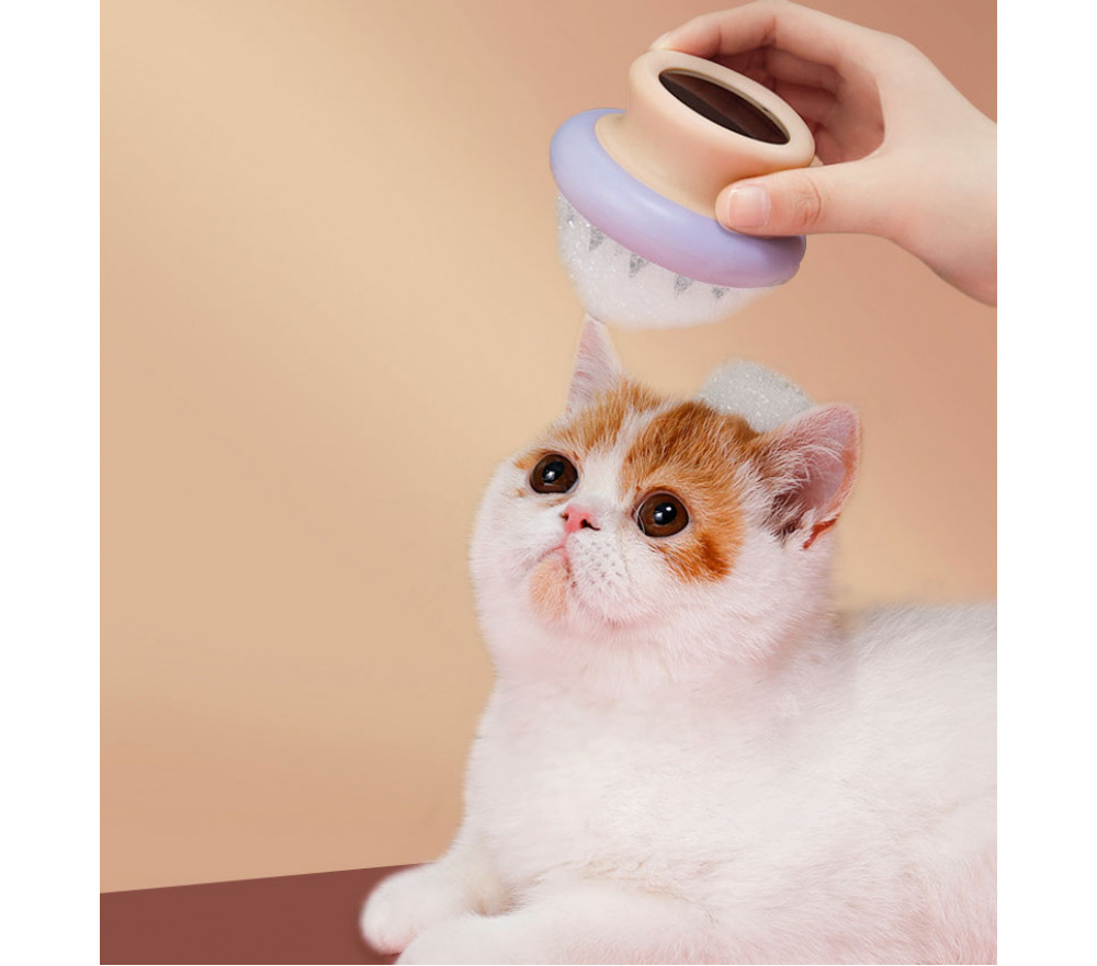 Massage Bath Brush for Cat and Dog