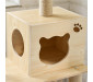 Multi-layer Wooden Cat Tower Climbing Tree Condo House