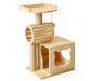 Cat Roller Condo Multi-layer Wooden Cat House Climbing Tower