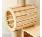 Cat Roller Condo Multi-layer Wooden Cat House Climbing Tower