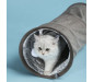 Foldable Soft Plush Cat Tunnel