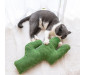 Cactus Catnip Toy Fluffy Cat Chew Toy