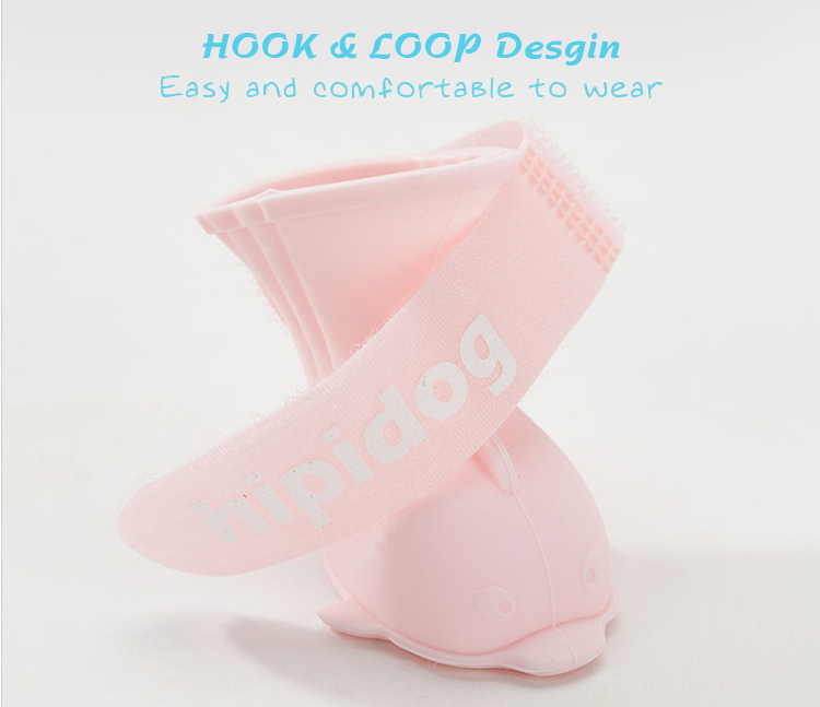 dog water shoes, hook&loop design,easy to wear dog socks